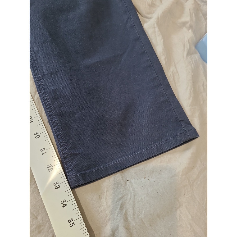 Paige Normandie Blue Cadet Men's SZ 33 straight leg jean w/stretch casual prep - Picture 11 of 12